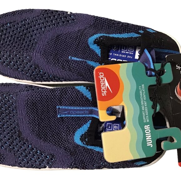 Speedo Unisex-Child Water Shoe Surfknit Pro Kids - S Junior 13/1 - Picture 1 of 5